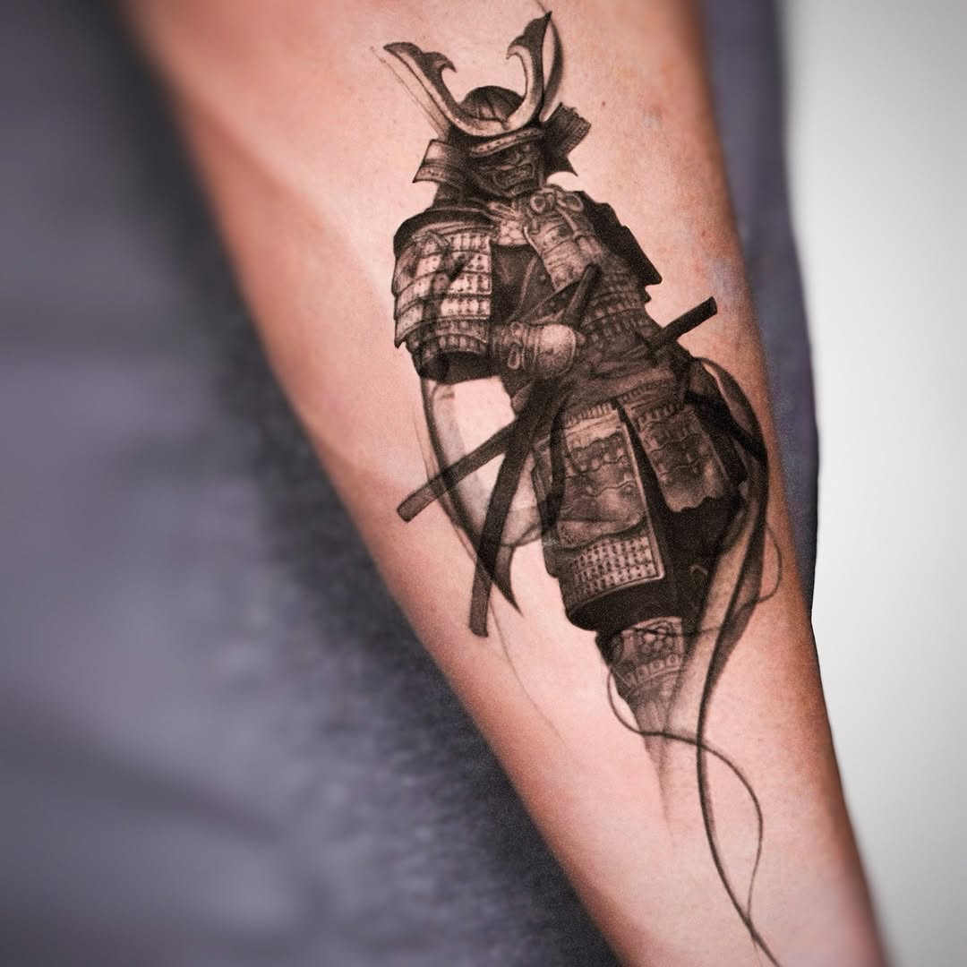 Tattoo by @banky7_tattooist — realism, black_and_grey