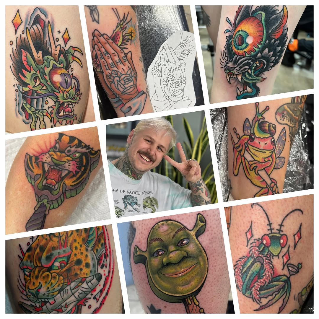 Tattoo by @garrettxjerome โ american_traditional, new_school