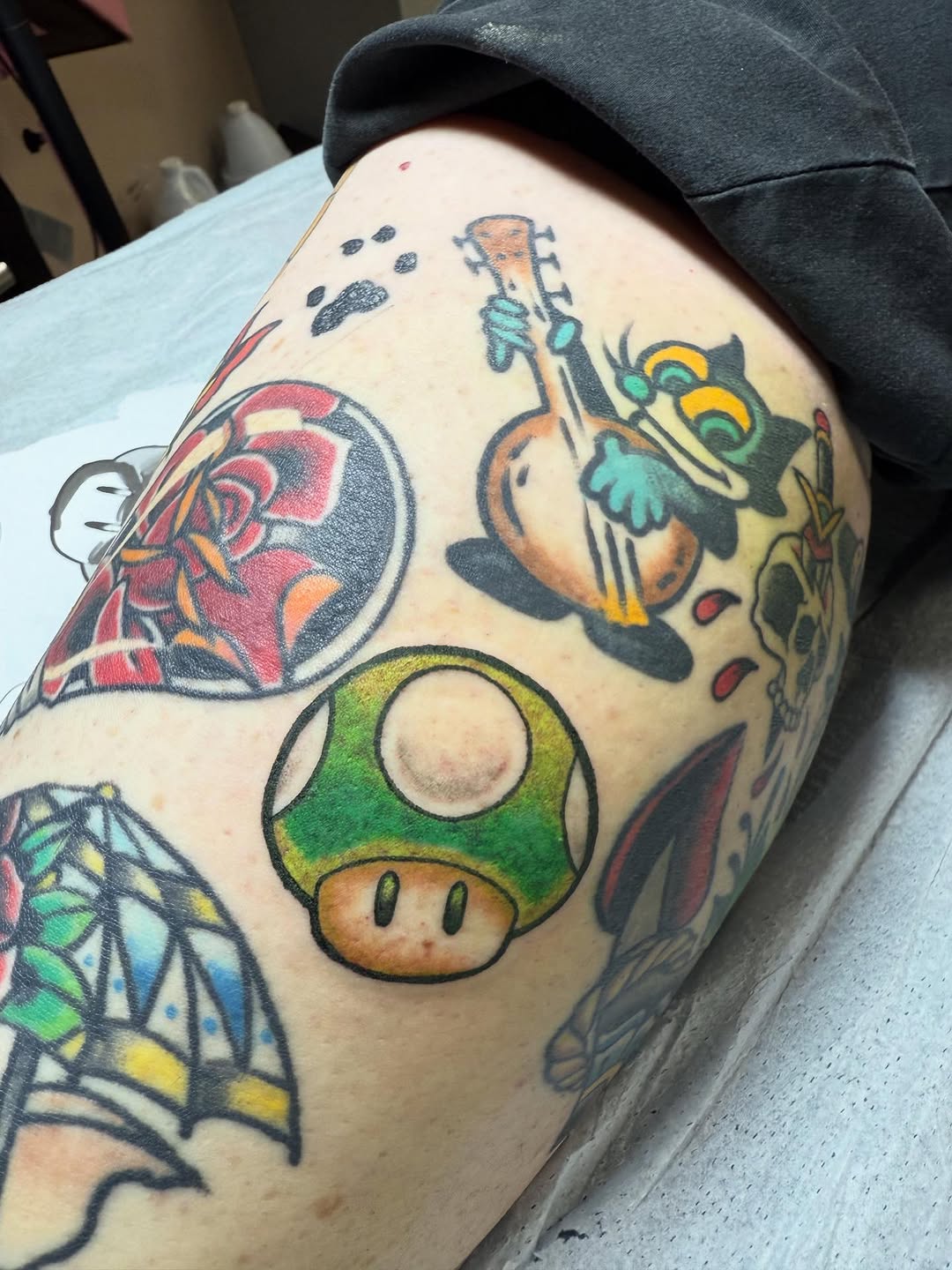 Tattoo by @d3athlore — american_traditional, new_school