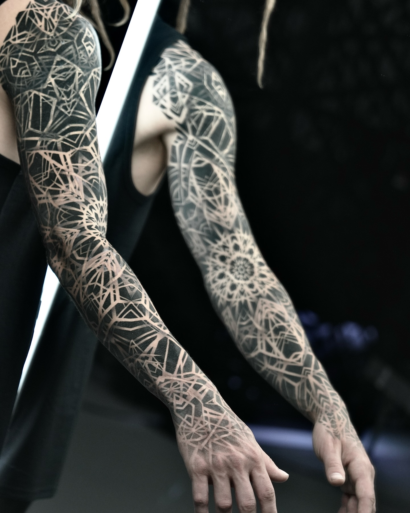 Tattoo by @ilyacascad — geometric, blackwork
