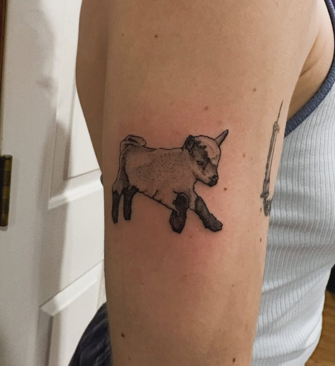 Tattoo by @allieruck_tattoos — realism, black_and_grey