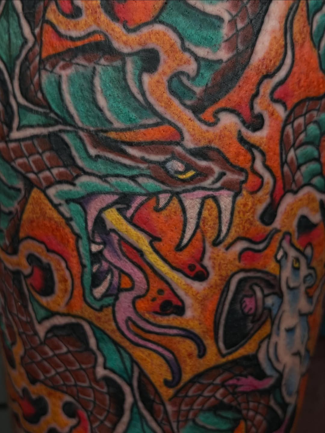 Tattoo by @messa.tattoo — japanese_irezumi, neo_traditional