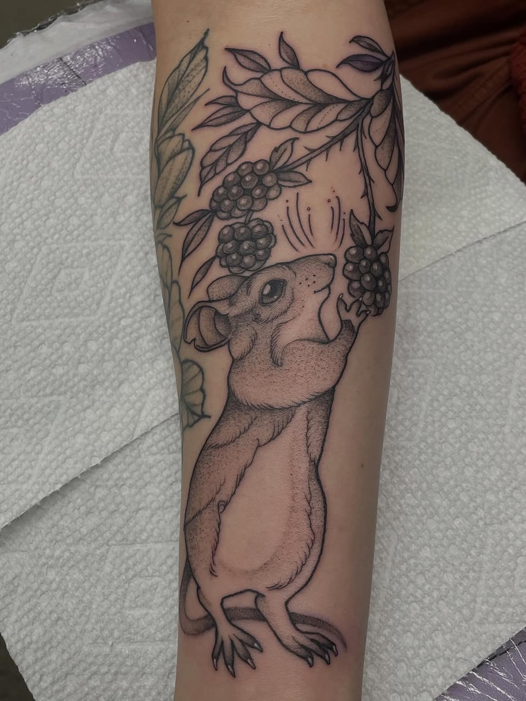Tattoo by @tattoosbyfinno — black_and_grey