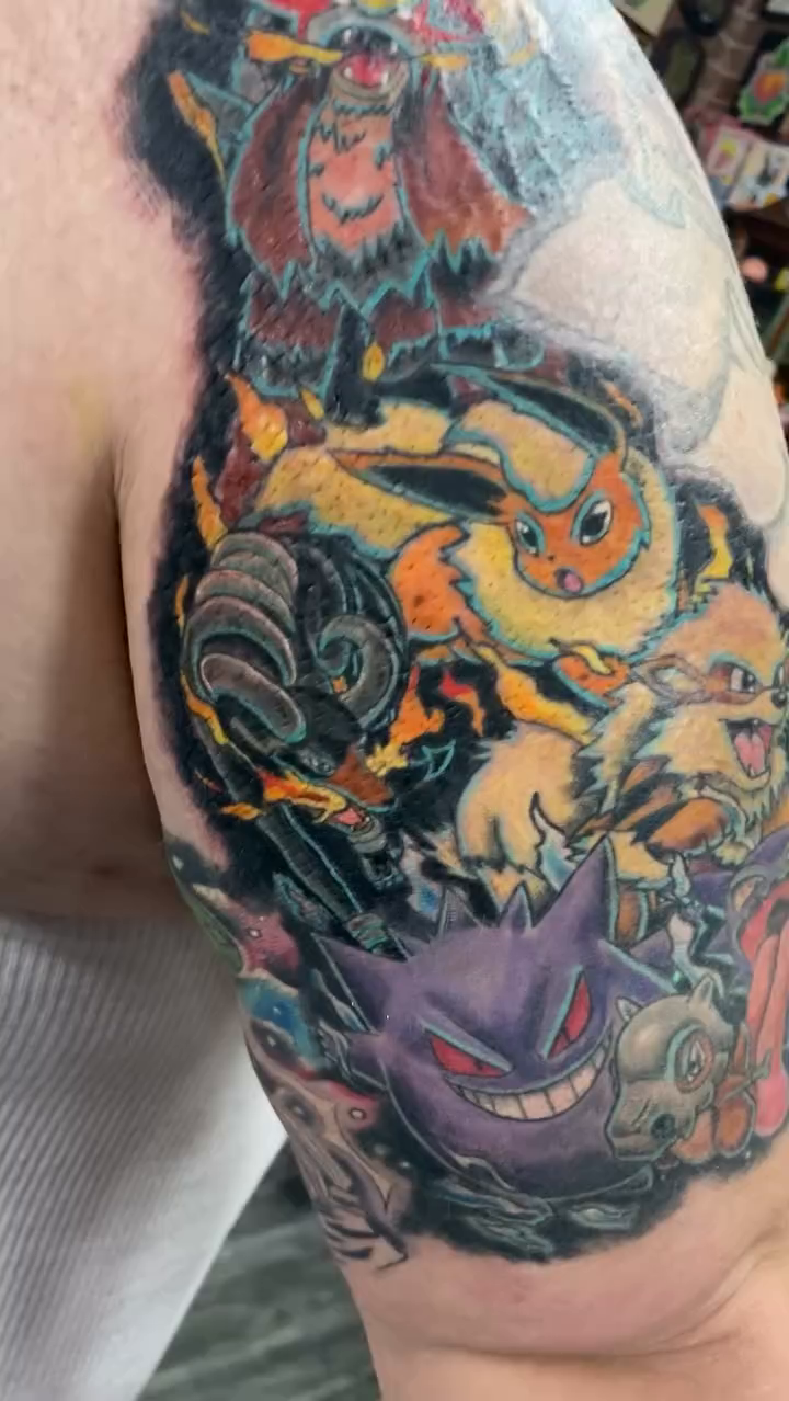 Tattoo by @heidihoodtattoos — anime