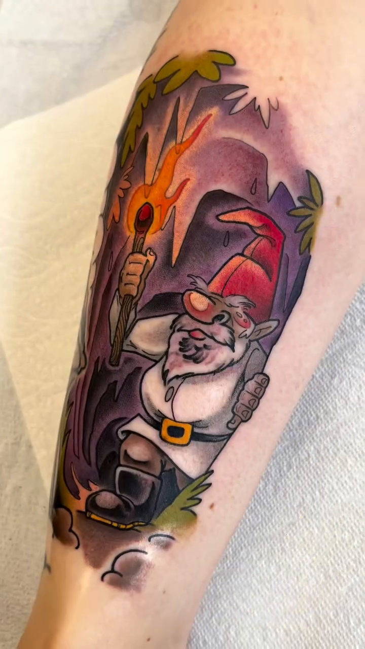 Tattoo by @mac.widow โ new_school