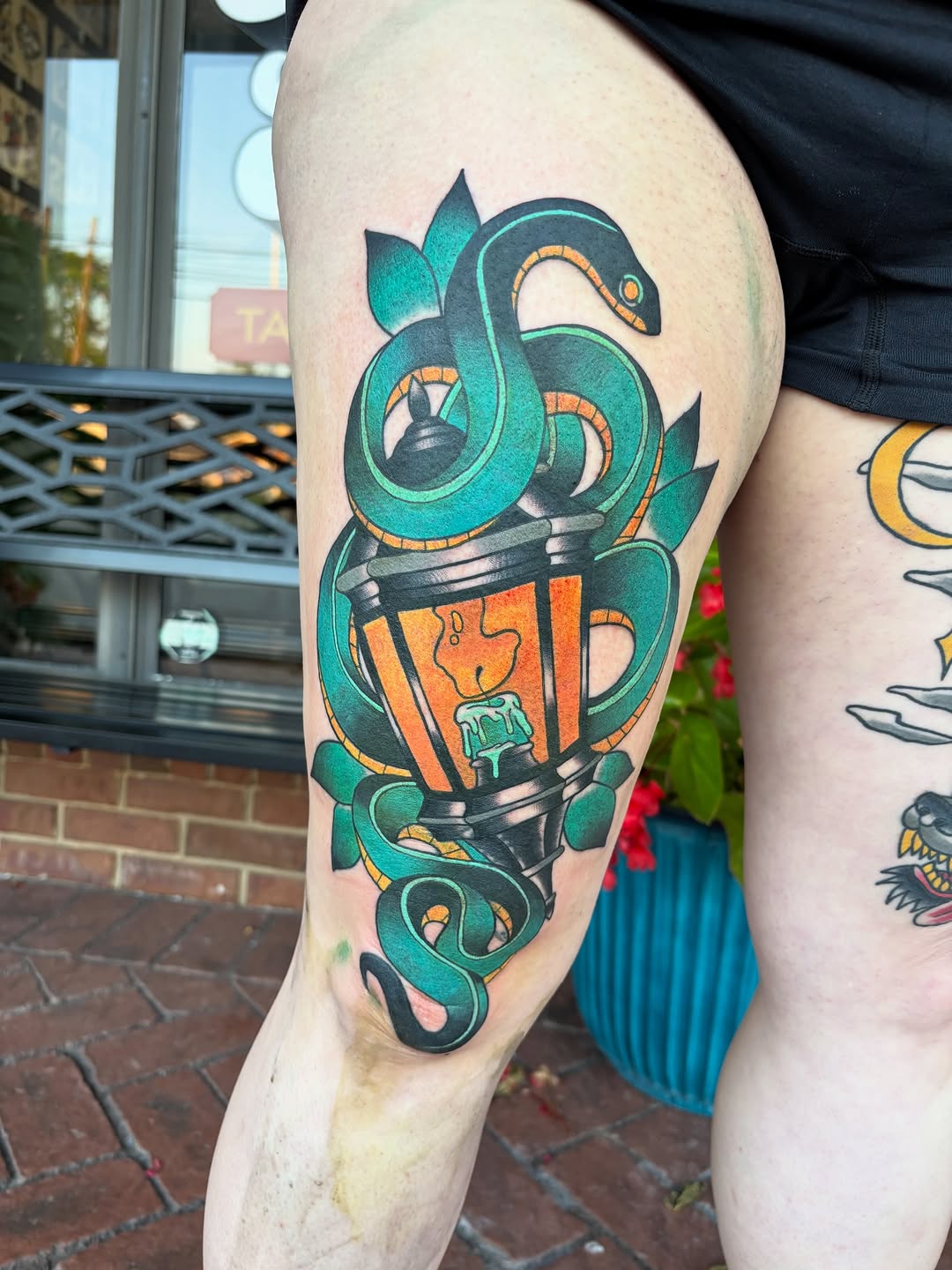Tattoo by @aaronmasterstattoos — american_traditional, illustrative