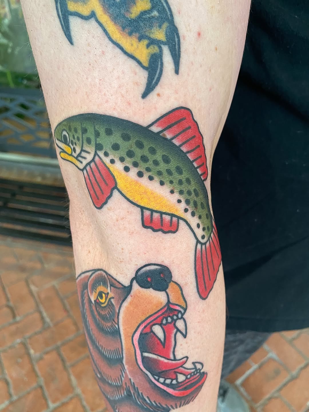 Tattoo by @aaronmasterstattoos — american_traditional, illustrative