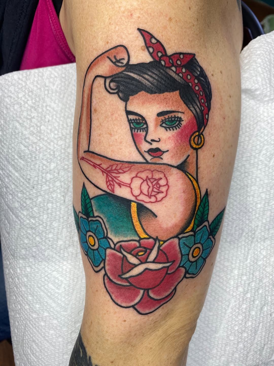 Tattoo by @aaronmasterstattoos — american_traditional