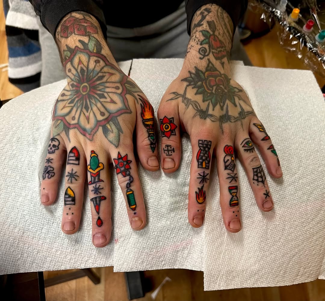 Tattoo by @christine_montoya.art — american_traditional, illustrative