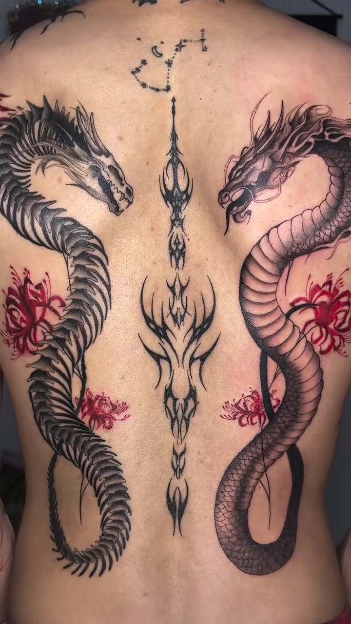 Tattoo by @inkedbysav โ black_and_grey, illustrative