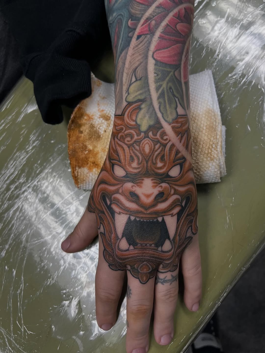Tattoo by @howboutjesse_tattoos โ japanese_irezumi, black_and_grey