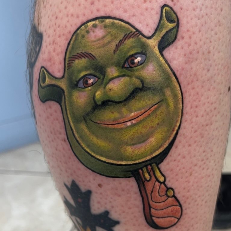 Tattoo by @garrettxjerome โ realism, new_school