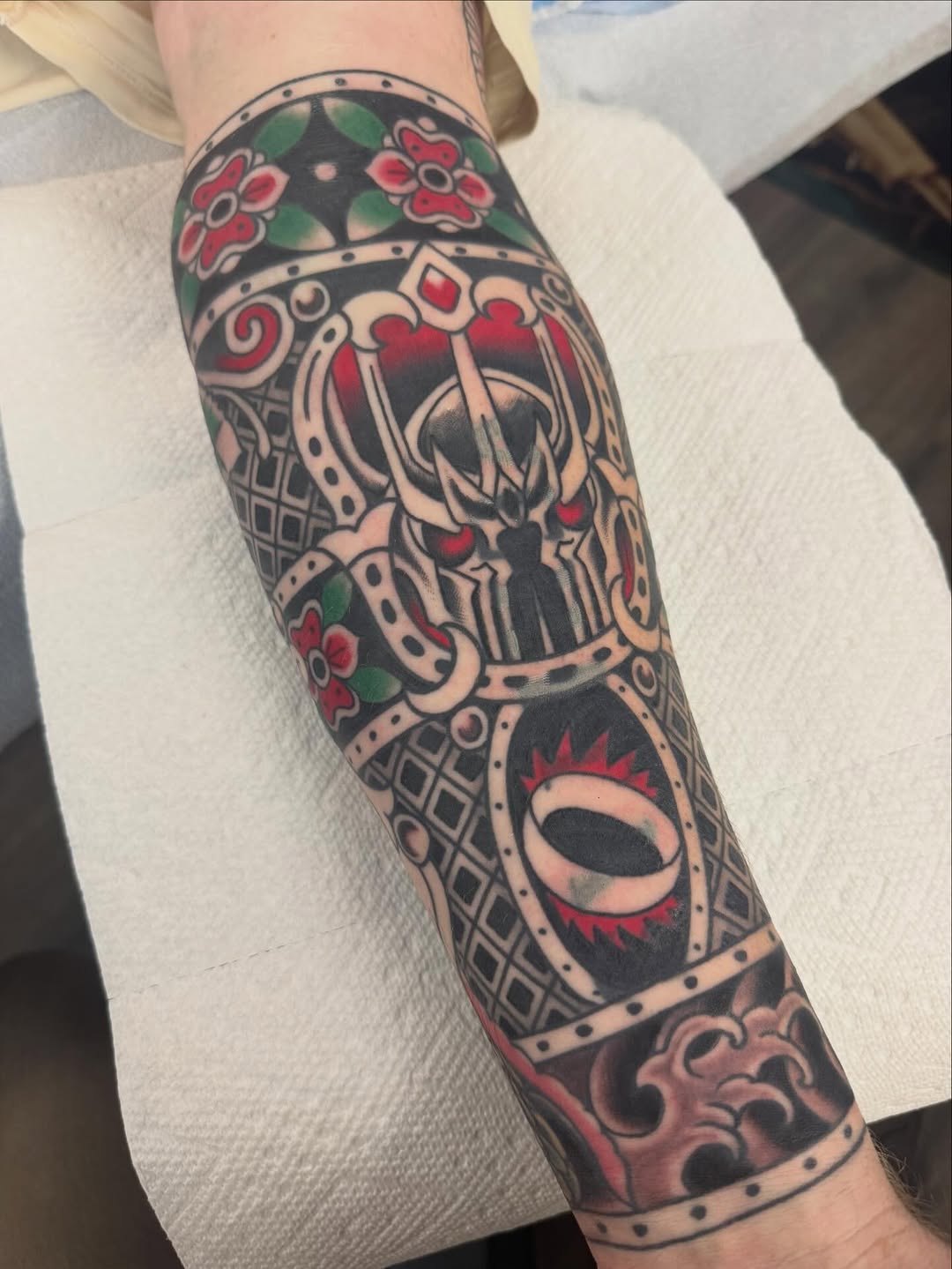 Tattoo by @etbennett_tattoo — american_traditional, blackwork