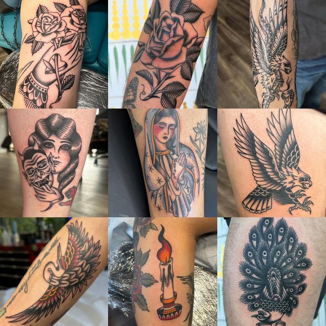 Tattoo by @jritchtattoo — american_traditional, illustrative