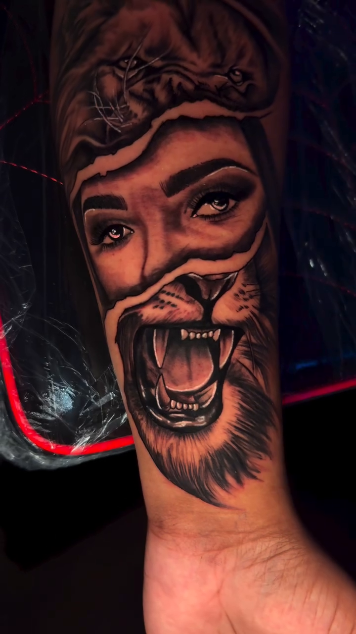 Tattoo by @inkedby.s3nsi — realism, black_and_grey