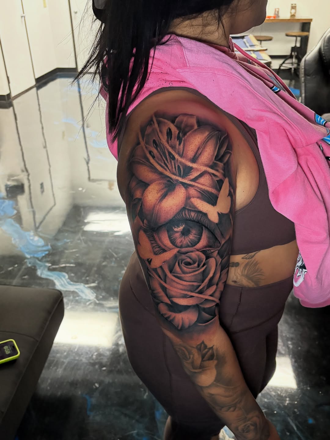 Tattoo by @inkby_vonte — black_and_grey, realism
