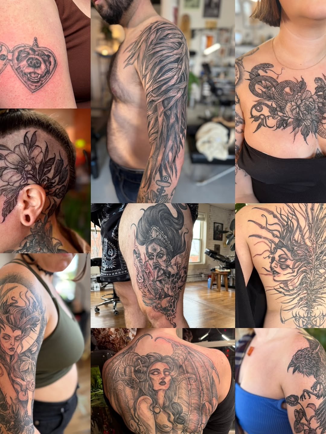 Tattoo by @blackbenny — black_and_grey, realism
