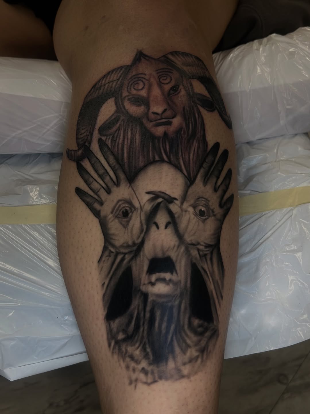 Tattoo by @deadgirltatting — realism, dark_realism