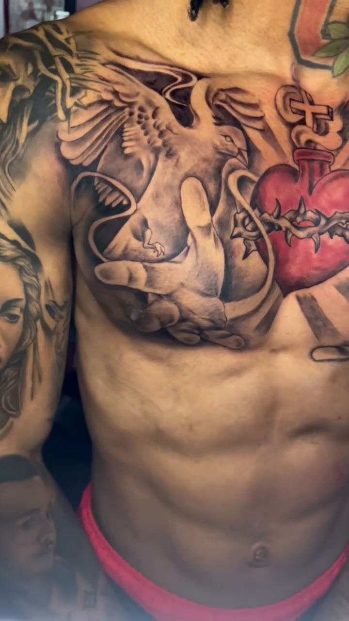 Tattoo by @inkmandp โ black_and_grey