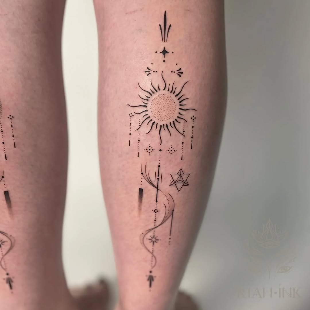 Tattoo by @bashiriannils — fine_line, geometric