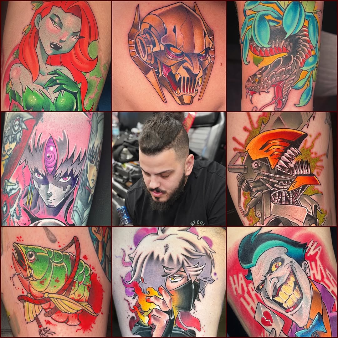 Tattoo by @inkfetish187 — anime, new_school