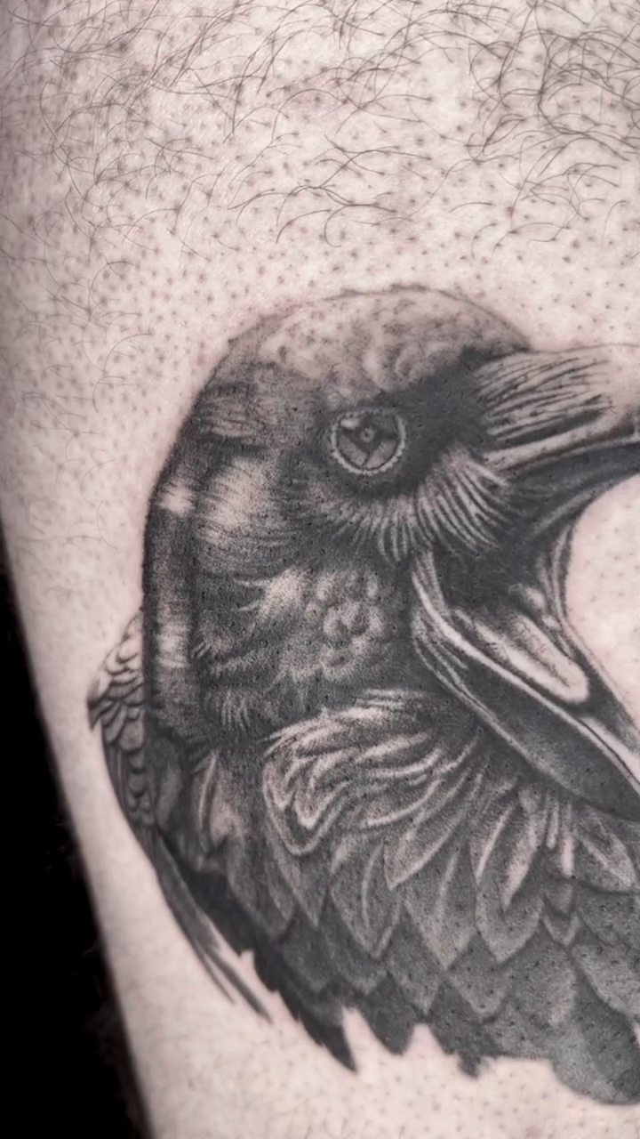 Tattoo by @romanbutryy — realism, black_and_grey