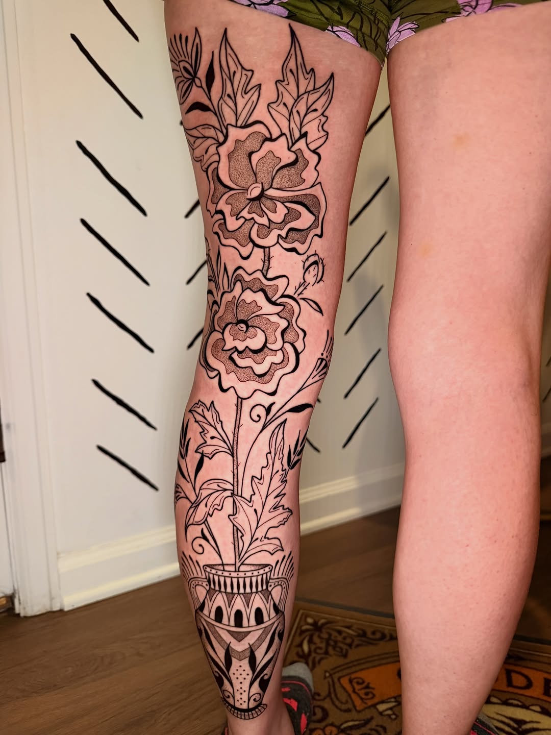 Tattoo by @staytruetat2 β illustrative, blackwork