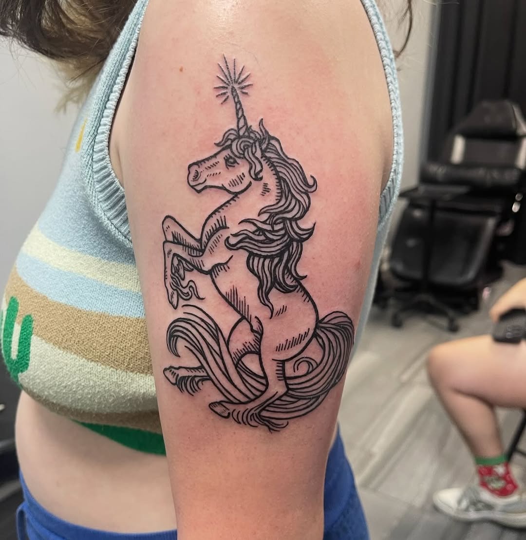 Tattoo by @miznola — fine_line, illustrative