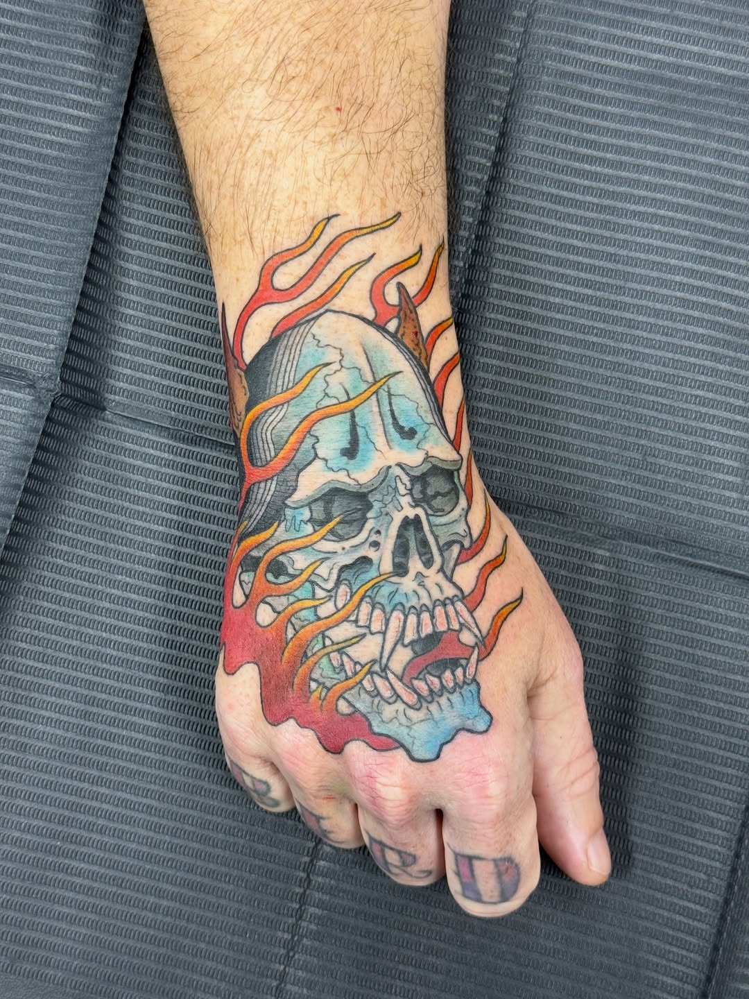 Tattoo by @birdshizzel — american_traditional, neo_traditional