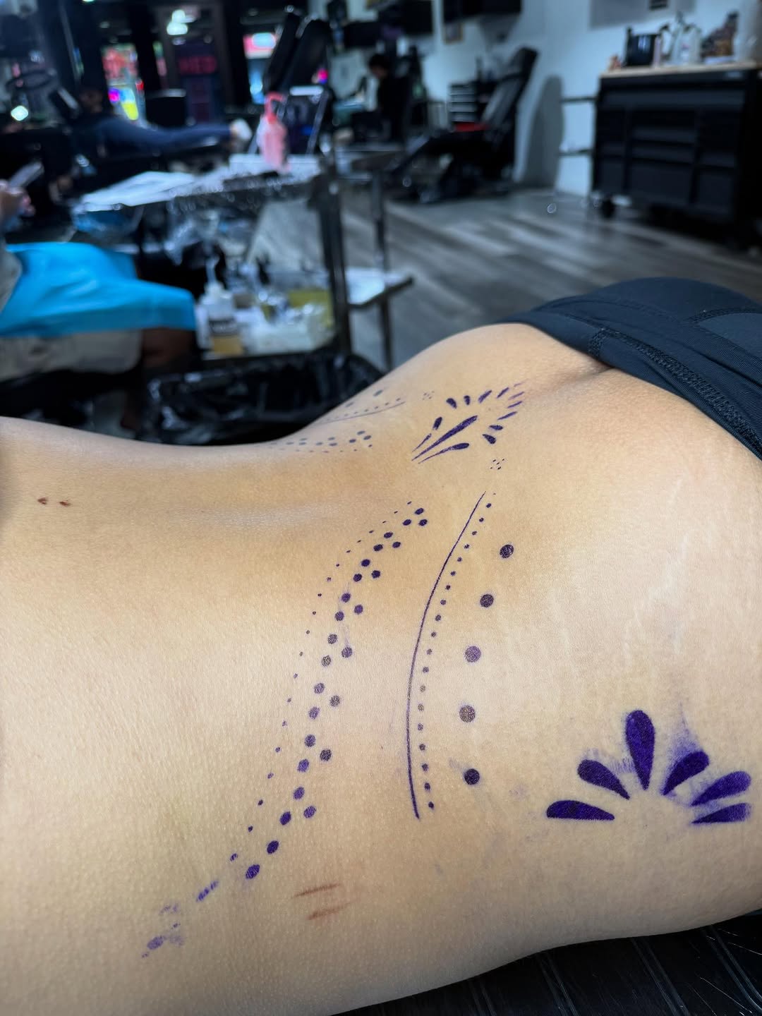 Tattoo by @marcepul.ink β dotwork, ornamental
