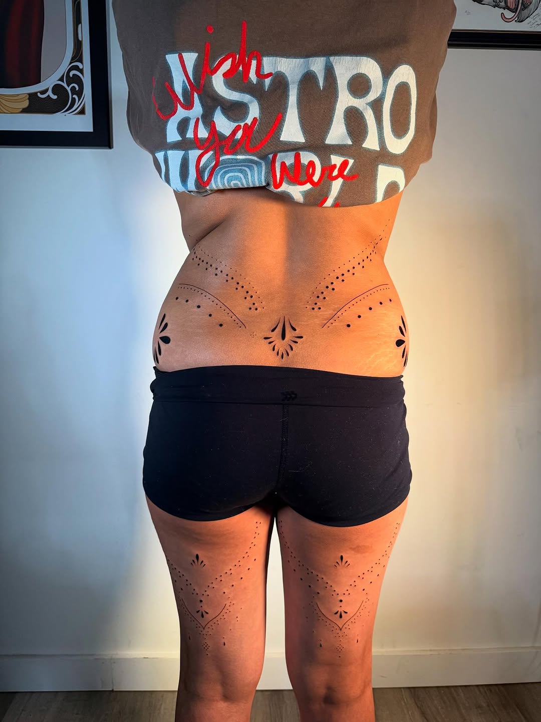 Tattoo by @marcepul.ink β dotwork, ornamental