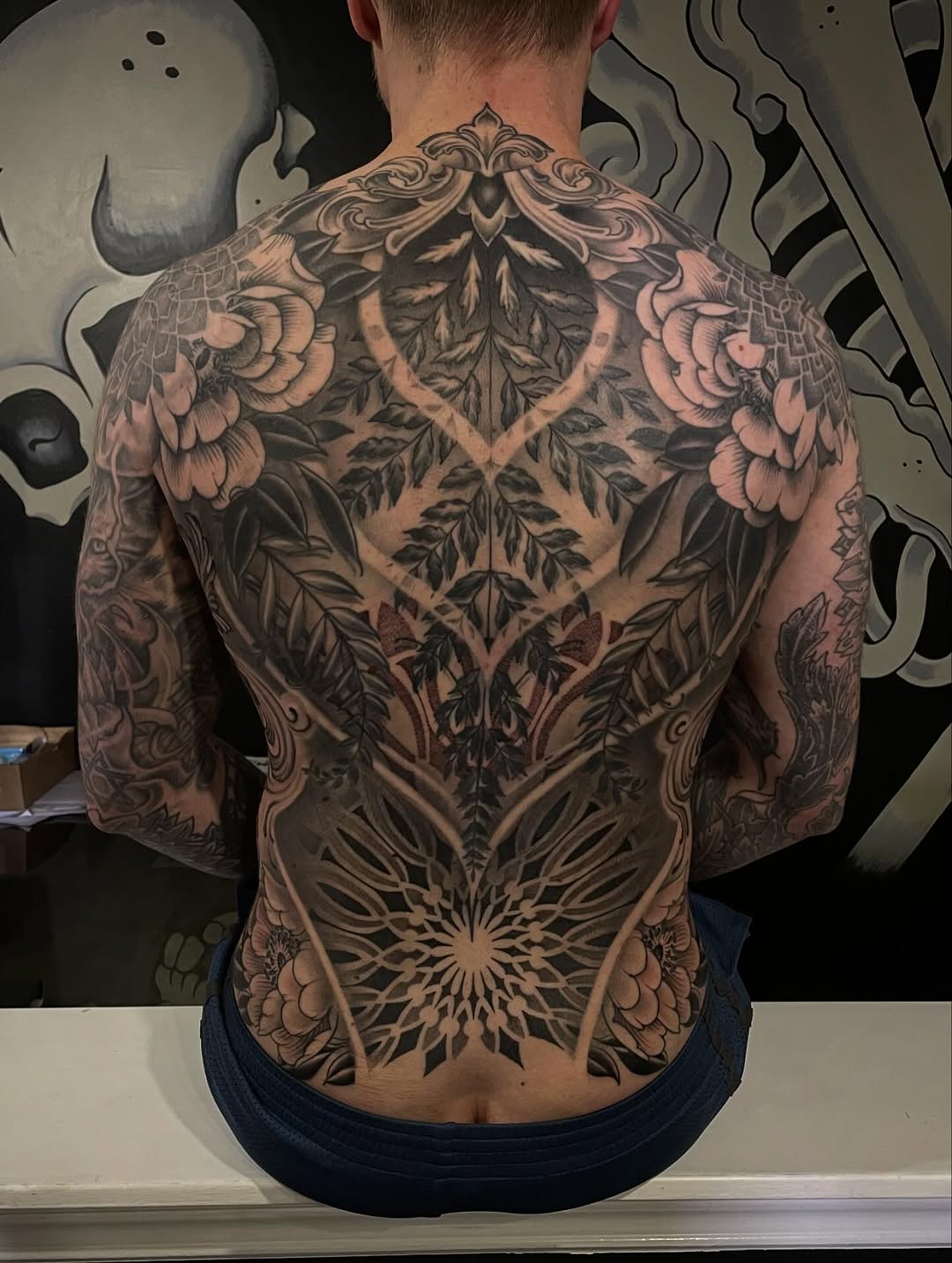 Tattoo by @baronvonphil โ black_and_grey, ornamental