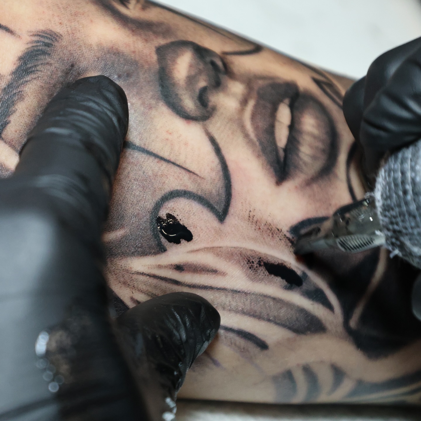 Tattoo by @salazar_ink — black_and_grey, realism