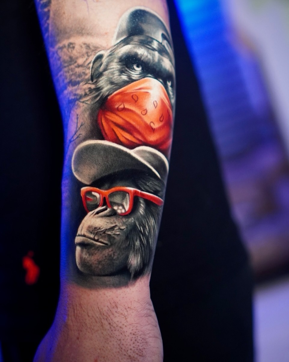 Tattoo by @sad.dalitattoo — realism, black_and_grey