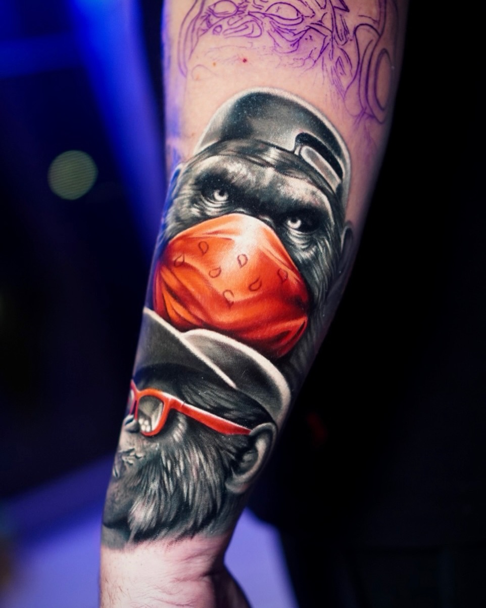 Tattoo by @sad.dalitattoo — realism, black_and_grey