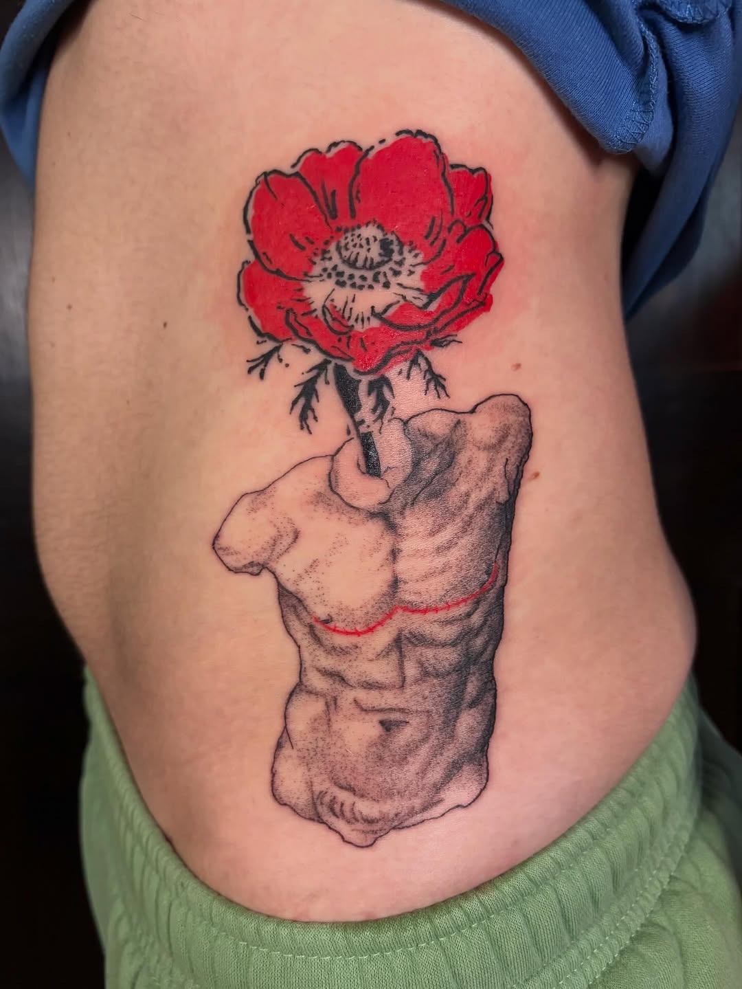 Tattoo by @kane_tattoos — black_and_grey