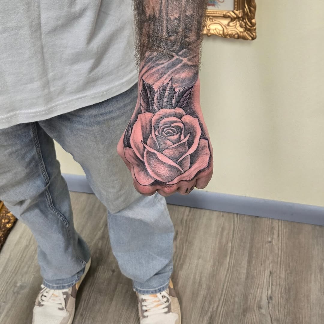 Tattoo by @tattoosbystepdan — black_and_grey, realism