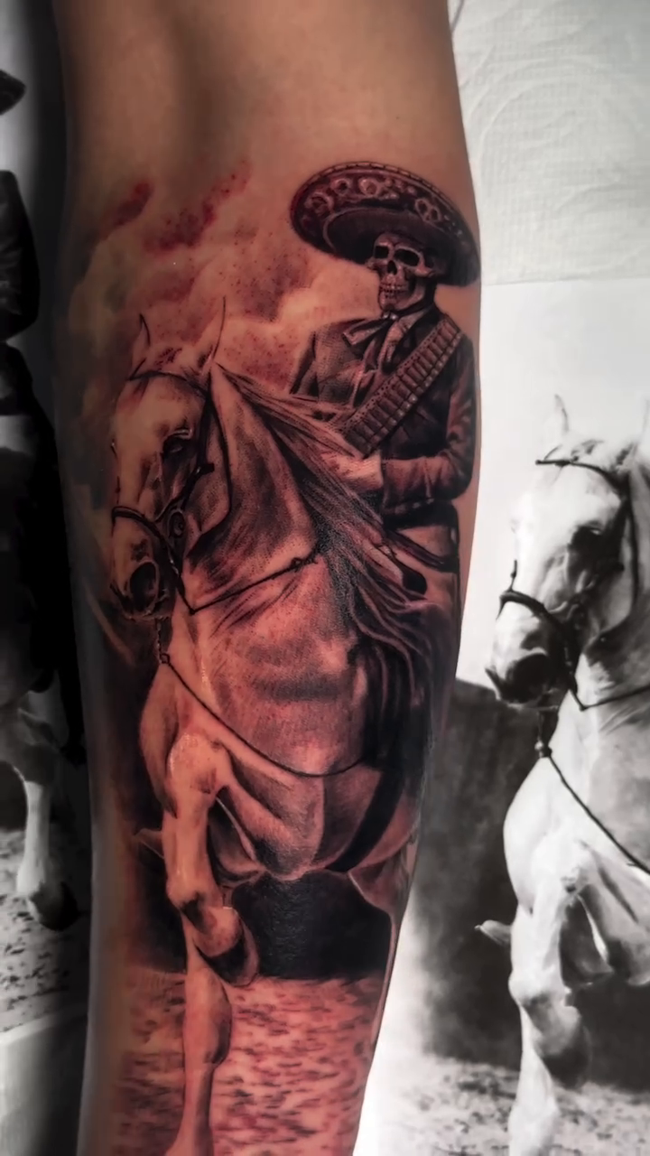 Tattoo by @rayochoaart — realism, black_and_grey