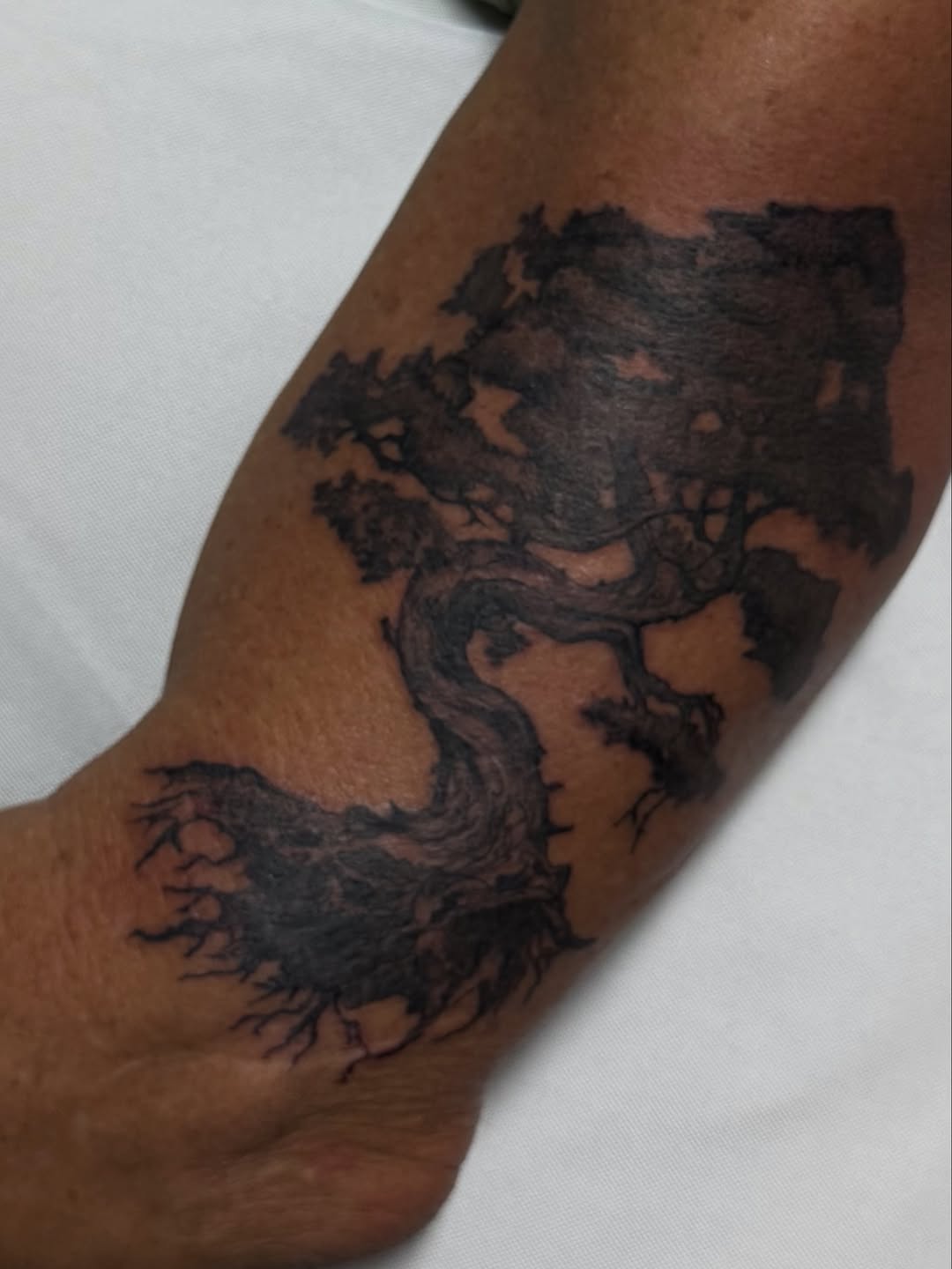 Tattoo by @blackastaratattoo — blackwork, illustrative