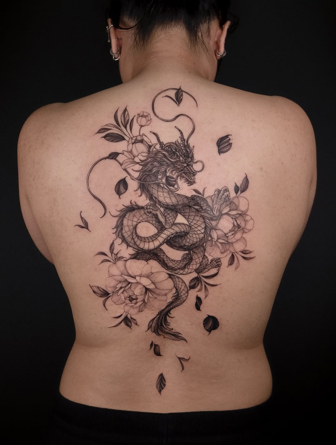 Tattoo by @wong_tattooer — japanese_irezumi, black_and_grey