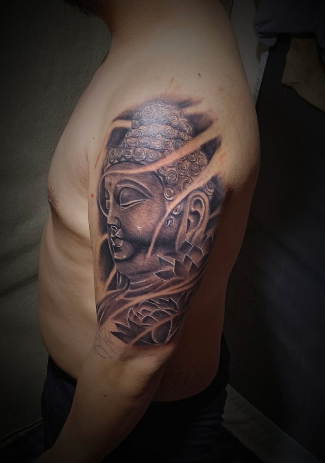 Tattoo by @619inktattoo — black_and_grey, realism