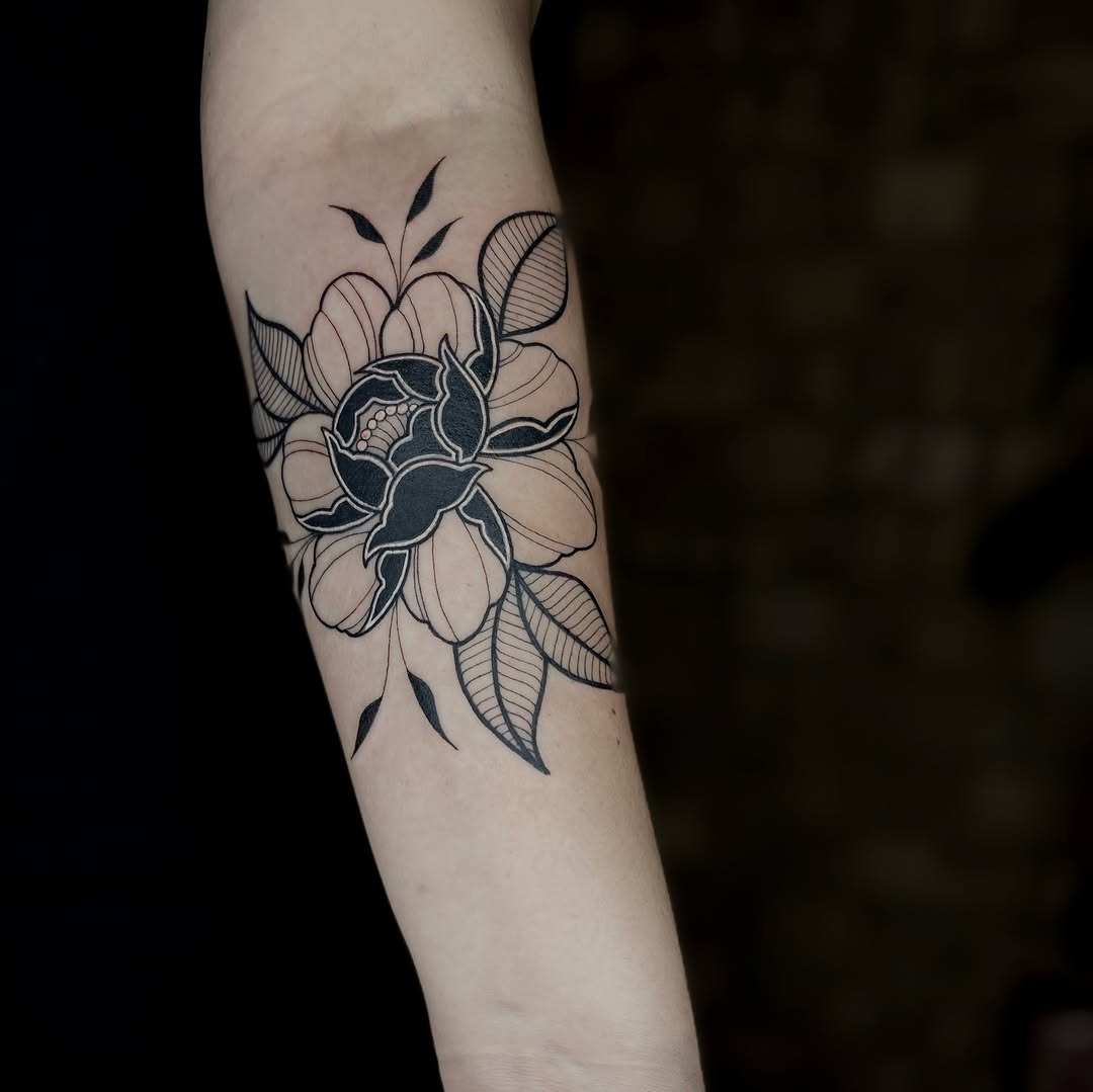 Tattoo by @tatemarthatattoo — blackwork, fine_line