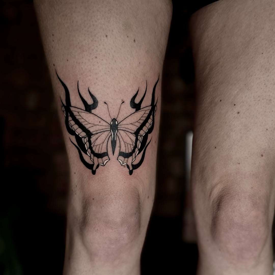 Tattoo by @tatemarthatattoo — blackwork