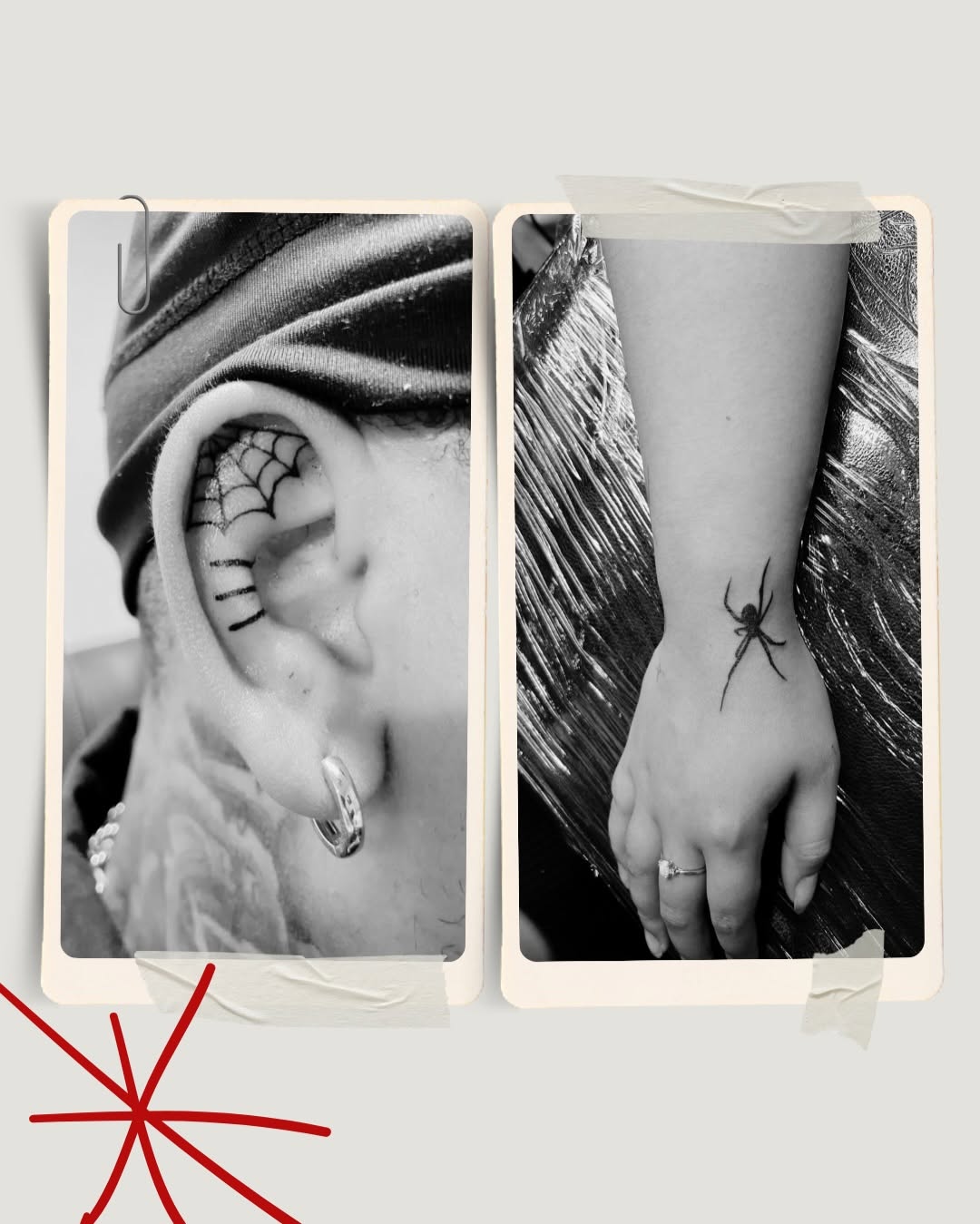 Tattoo by @redinkdtattoos — fine_line, black_and_grey