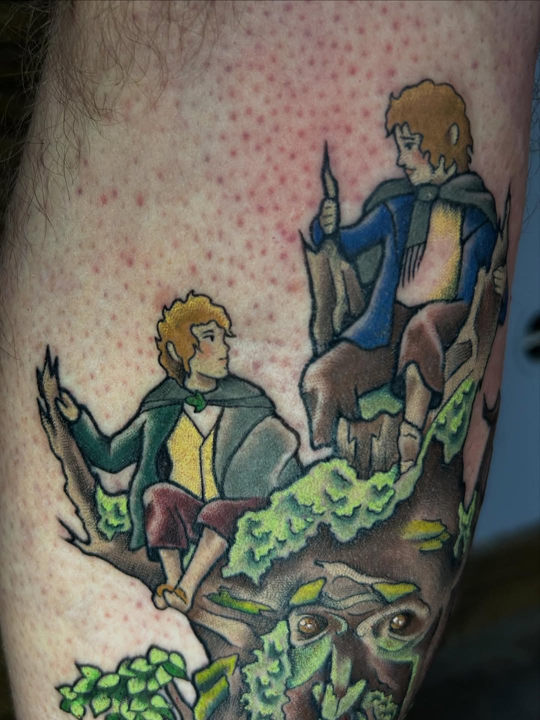 Tattoo by @foofytattoo — new_school, anime