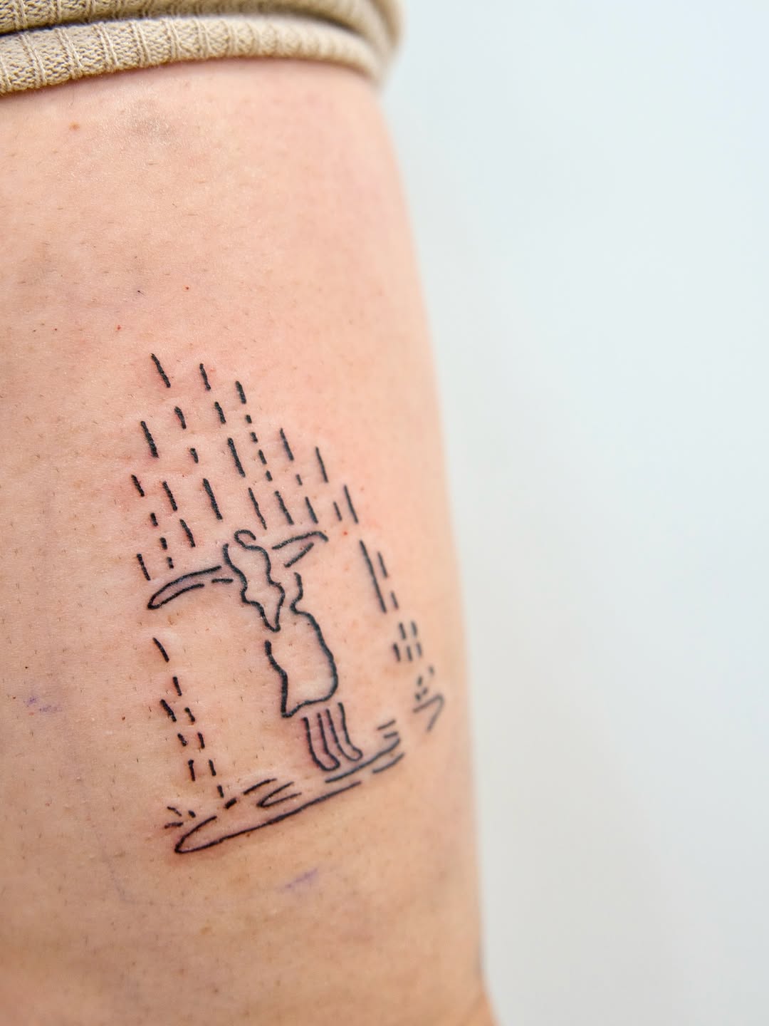 Tattoo by @wild_waves_ink — fine_line, minimalist