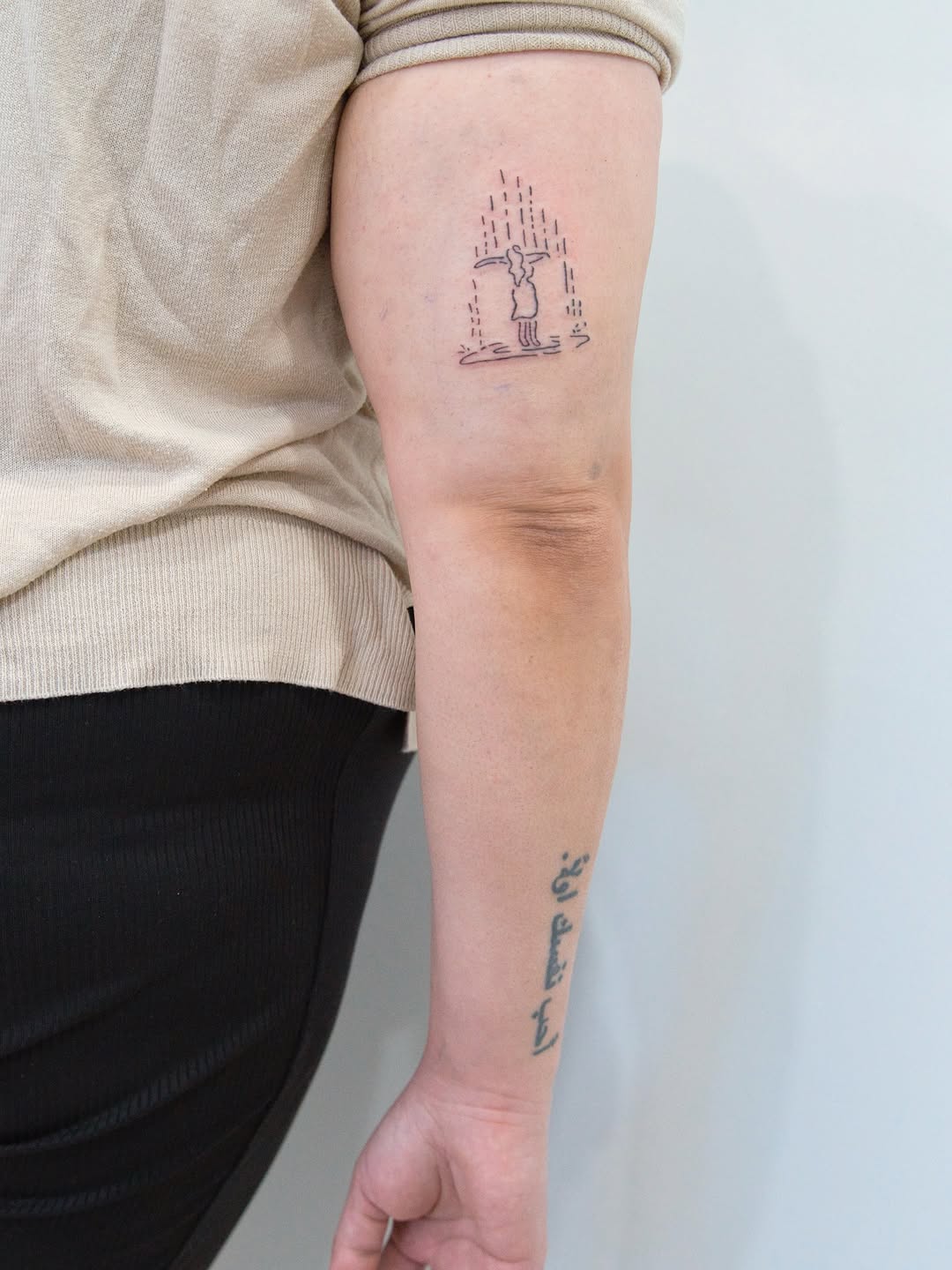 Tattoo by @wild_waves_ink — fine_line, minimalist