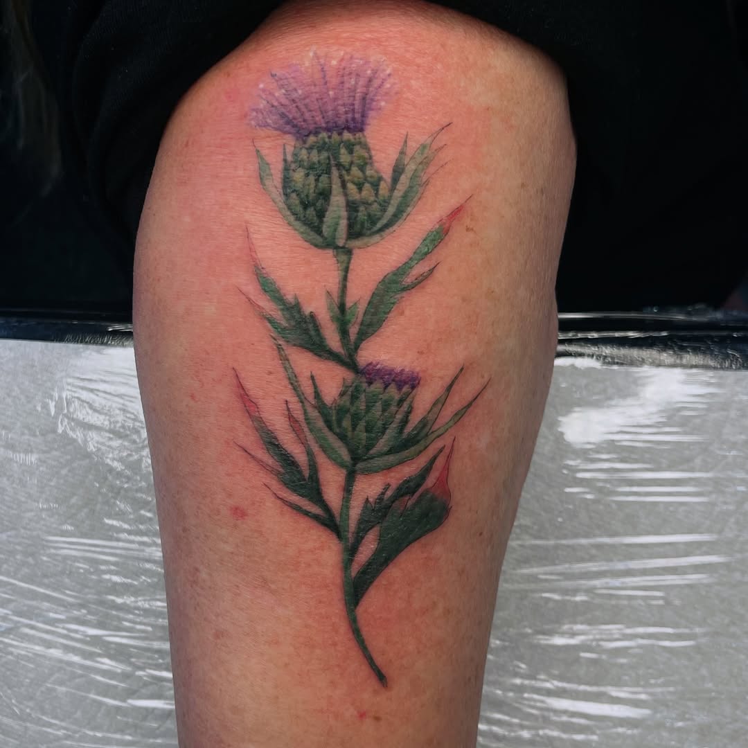 Tattoo by @inkme.missnina — realism, botanical