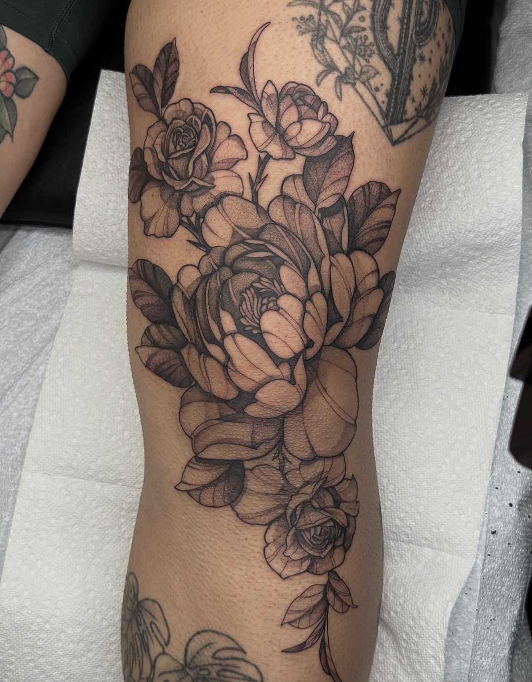 Tattoo by @lissbei — black_and_grey, realism