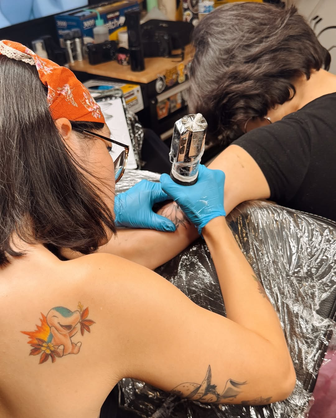 Tattoo by @kan.artistt — anime